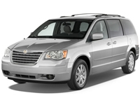 Коврики EVA Chrysler Town Country с 2мя подлокотниками