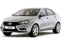 Коврики EVA Lada Vesta 2015 - наст. время (с газовым оборудованием)